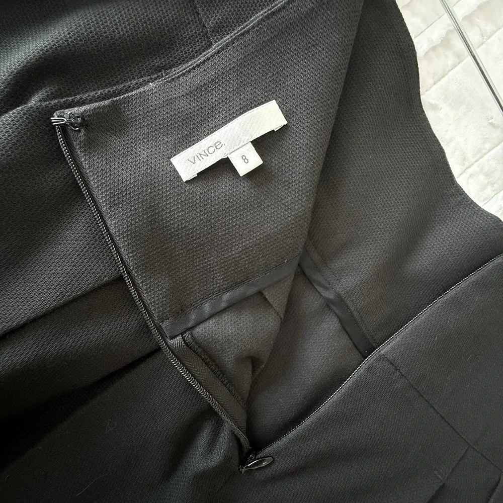 Vince black skirt